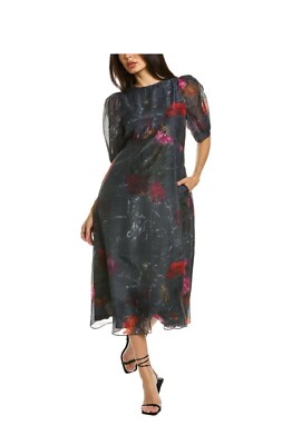 NWT Ted Baker Mekayla Midi Dress Women's  **New** Size 1 ( US 4) Retail $445