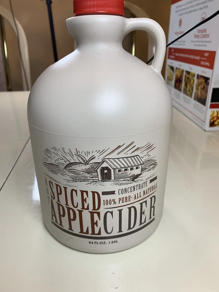 Mountain Cider Company 100% Natural Hot Spiced Apple Cider 7:1 Concentrate 64oz