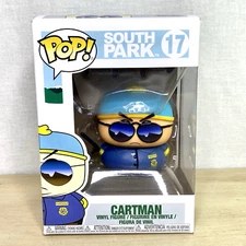 Funko Pop South Park Eric Cartman Officer 17 Trey Parker Vinyl Figure