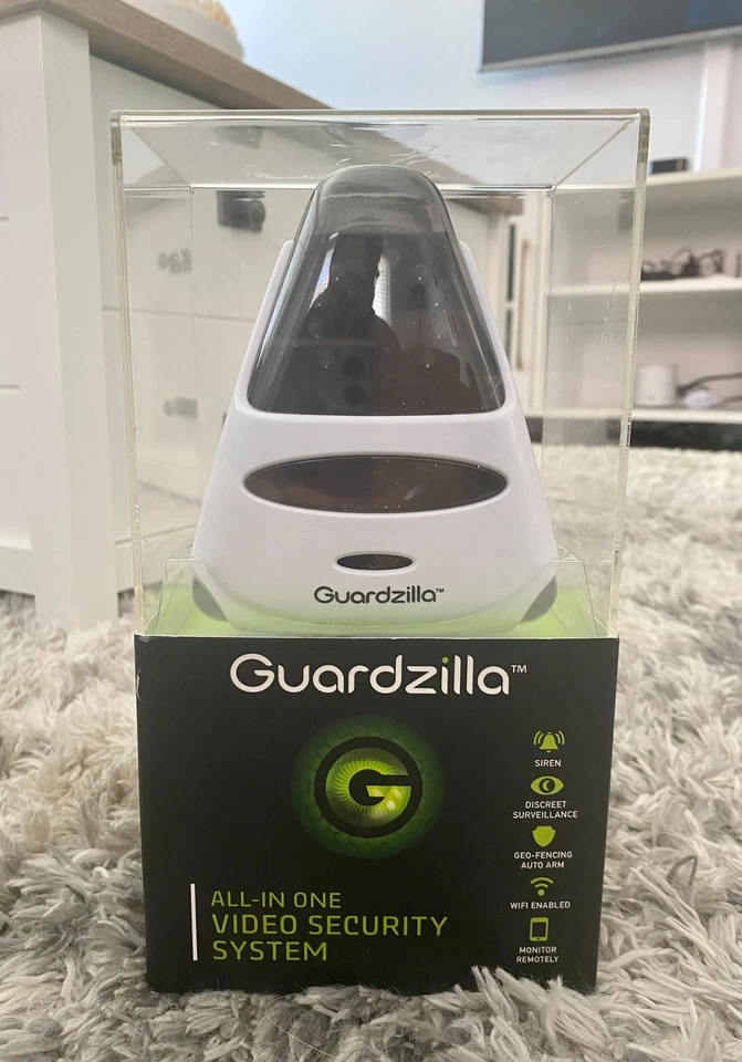 Sistema de videovigilancia todo en uno interior inalámbrico Wi-Fi blanco Guardzilla GZ501W Foto 3 de 4