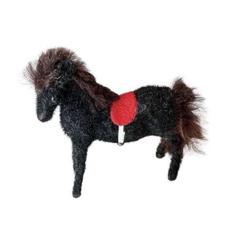 vintage Künstlerschutz Wagner black horse ~ toy pony ~ West Germany - Picture 1 of 6
