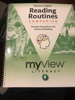 myView Literacy 2020 Reading Routines Companion, Grade 4, Teacher's Edition