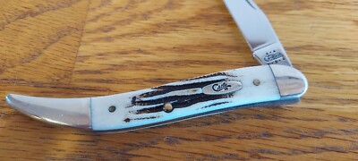 CASE XX 2002 V610094 SS VINTAGE BONE TEXAS TOOTHPICK KNIFE 05212