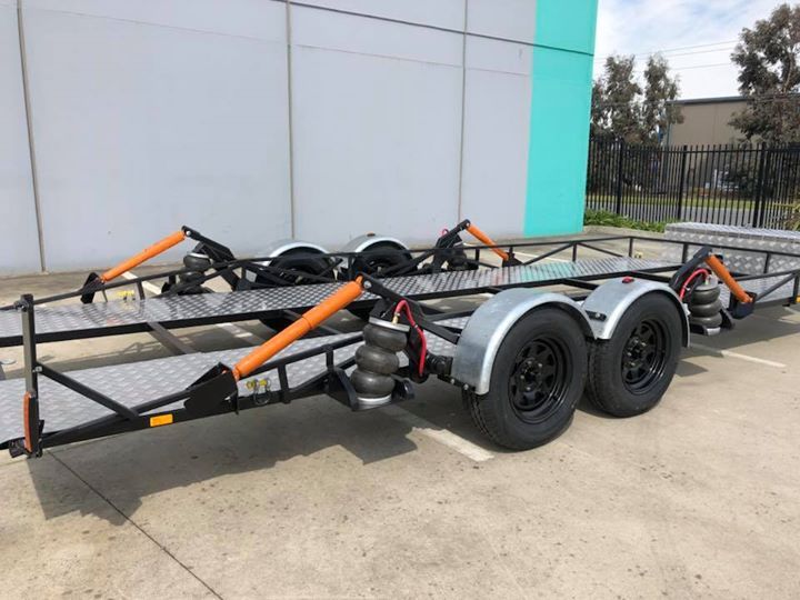 Air Bagged Car Trailer. Car Transport. Ideal For Lowered And Race Cars