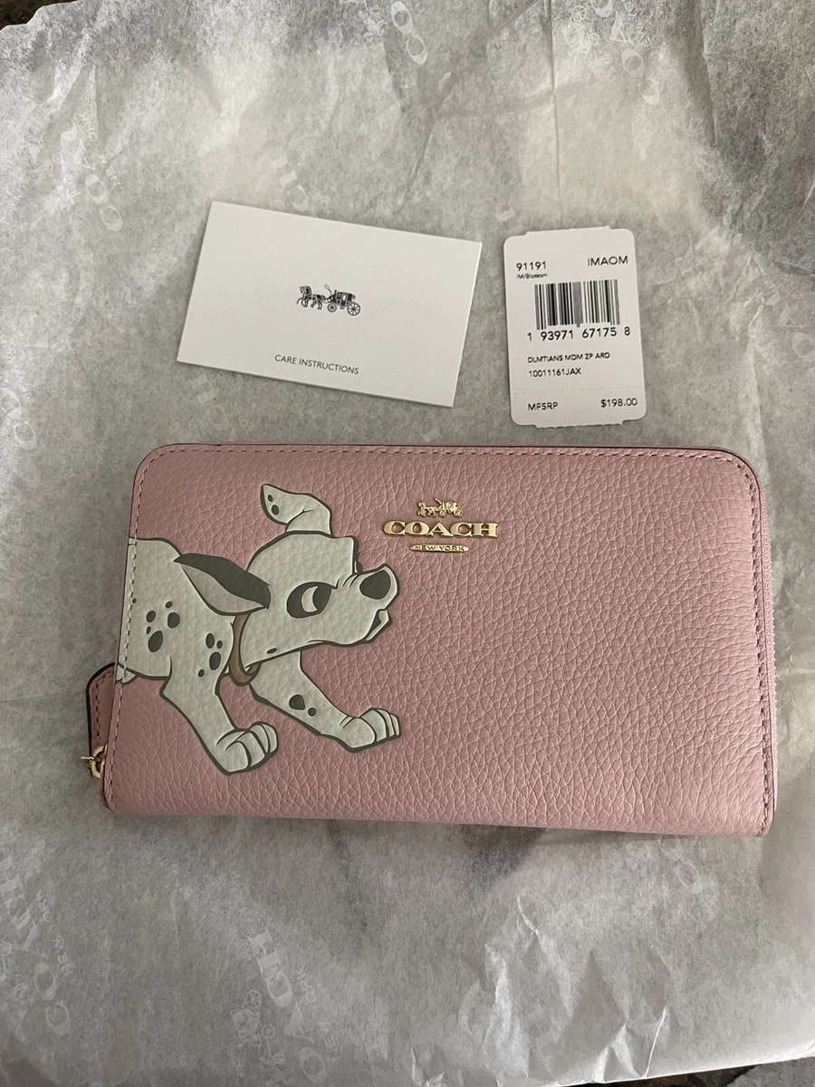 Coach dalmatian online wristlet