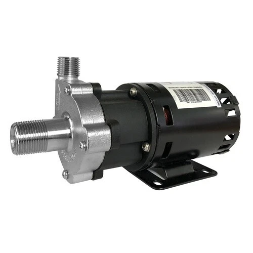 X-Dry Series Chugger Pump (Center Inlet) Stainless Steel 1/2 in threads Brewing - Picture 5 of 9