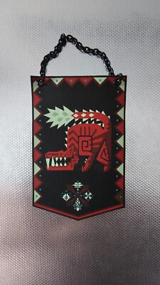 Monster Hunter Odogaron Custom Made Mini Cloth Banner