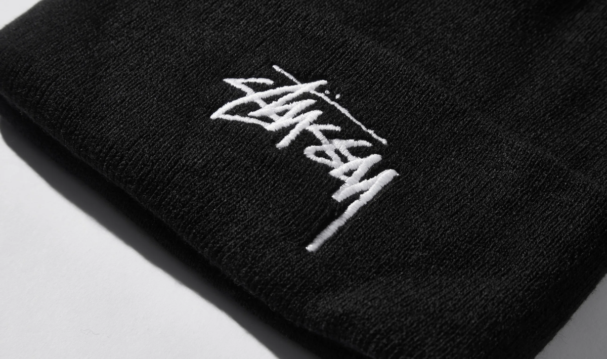 帽子 Nike x Stussy Cuff Beanie Black Nike × Stussy cuffed beanie black Embroidered acrylic | eBay