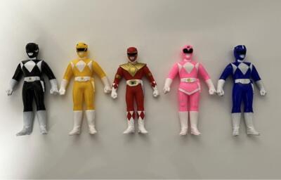 Mighty Morphin Power Rangers Zyuranger soft vinyl 5set Bundle Bulk japan