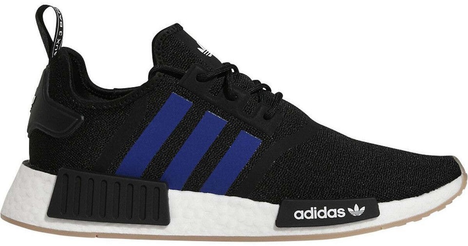 Adidas NMD_R1 Black Semi Lucid Blue for sale | eBay