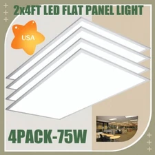 2x4 Led Panel Light,5000K Daylight for Kitchen Garage Lights,Ultra Slim Edge-lit