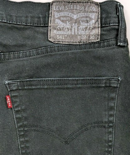 Levis 541 Athletic Fit Dark Denim Black 