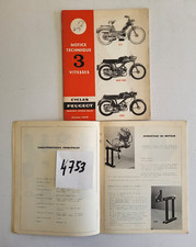 N°4753 / PEUGEOT 3 vitesses / notice technique RS3 , sport et supersport 1966