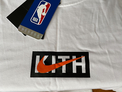 KITH Nike Logo Crewneck White