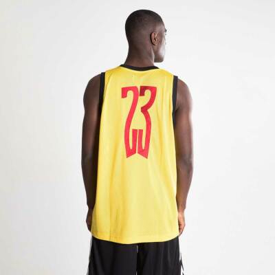 NIKE AIR JORDAN LAST SHOT TANK TOP WESTE GR. S (AQ0697 719) SCHWARZ/GELB/ROT