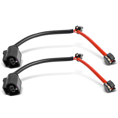 A-Premium Rear Brake Pad Wear Sensor Set For Porsche Cayenne 2003/2005/2008-2010 & VW Touareg 2004-2009 – Pair, Replaces 95561236532