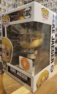 Funko Pop Attack on Titan Zeke Jaege #1302 Crunchyroll/Funimation