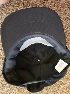 Winston Racing Team Vintage Hat Cap Nascar Black Velvet