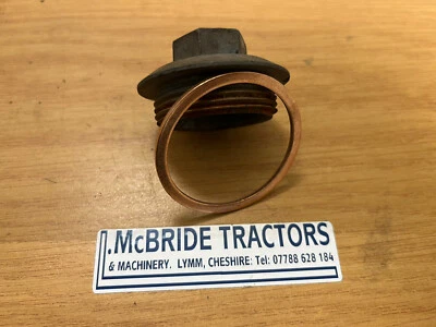 Fordson Dexta Major Ford 2000 3000 4000 Rear Axle Oil Filler Plug Copper Washers