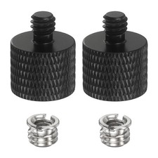 2 Set 1/4"-20 Female to 1/4"-20 Male Tripod Screw Adapter