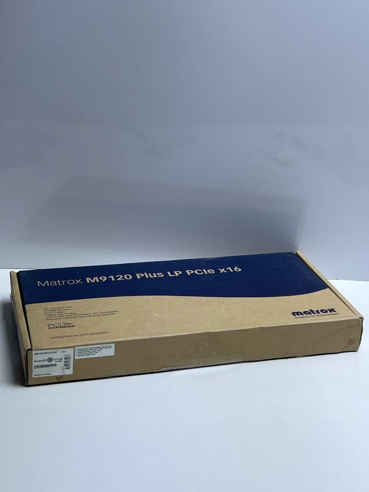 Matrox M9120 Plus LP PCIe X16 M9120-E512LPUF Graphics Card - Image 2 of 4