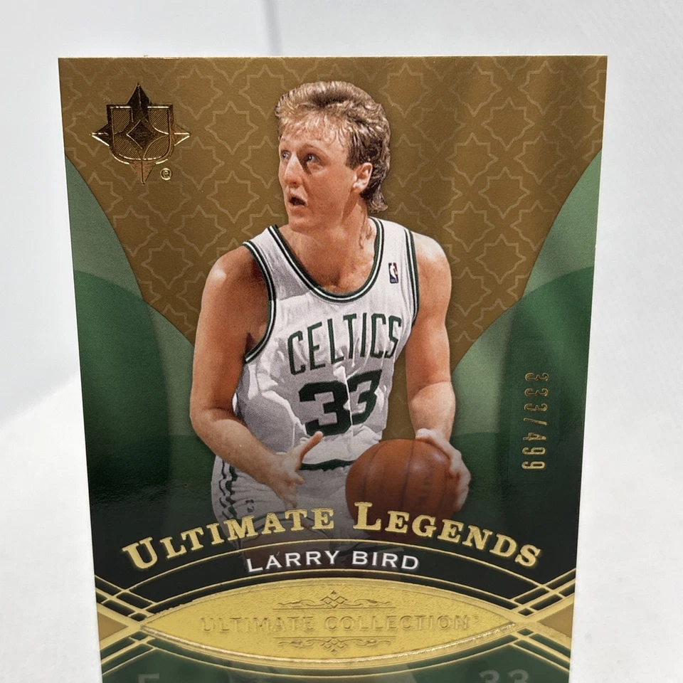 2008-09 Ultimate Collection Ultimate Legends /499 Larry Bird #102 HOF - Image 2 of 4