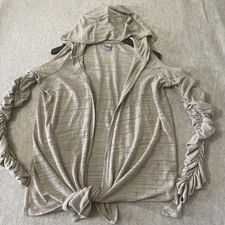 Star Wars Her Universe Rey Cardigan XL Shoulder Cutouts Gathered Sleeves 