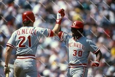 EI998 Paul O'Neil - Ken Griffey Cinncinati Reds 8x10 11x14 16x20 Photo