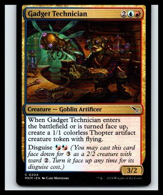 Gadget Technician | 204 NM/M | Murders at Karlov | Magic MTG