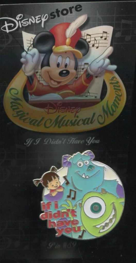 USED Magical Musical Moments #89B If I Didin't Have You Disney Pin 18006