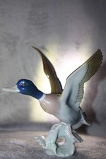 Thüringen Metzler & Ortloff Ente 1930er – signiert  Fr. Lippert Ilmenau – 19 cm