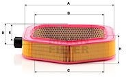 Mann-Filter C40193 Luftfilter FüR MERCEDES-BENZ