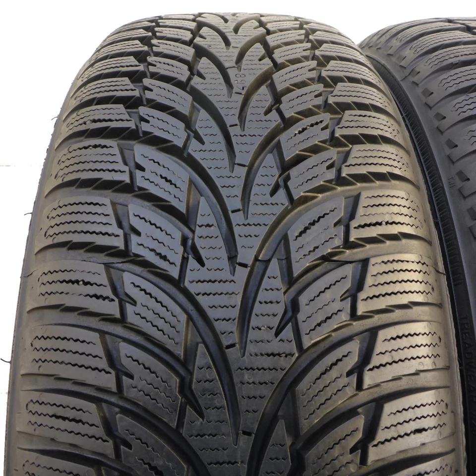 2 x Nokian 195/55 R16 91H XL WR D3 Winter Tyres 2014 8.5mm - Image 2 of 4