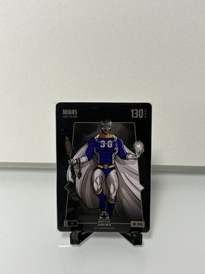 Bo Jackson Battle Arena Alpha Update Midas Steel 124 First Edition