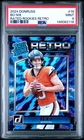 2024 PANINI DONRUSS RATED ROOKIES RETRO #19 BO NIX ROOKIE RC PSA 9
