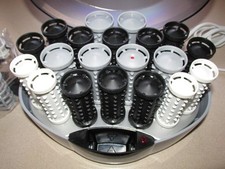 B,G,W REMINGTON BodyWaves WAX CORE 20 HOT ROLLERS CURLERS CLIPS lasting curls