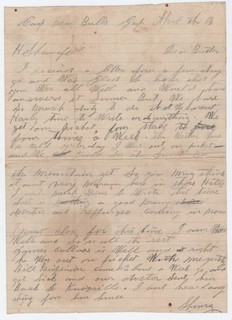 CIVIL WAR LETTER 115th Ohio Vols BULL'S GAP Tennessee Deserters Refugees !