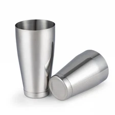 Boston Cocktail Shaker Set Professional Bar Shaker Set Bartender Kit Stainles...