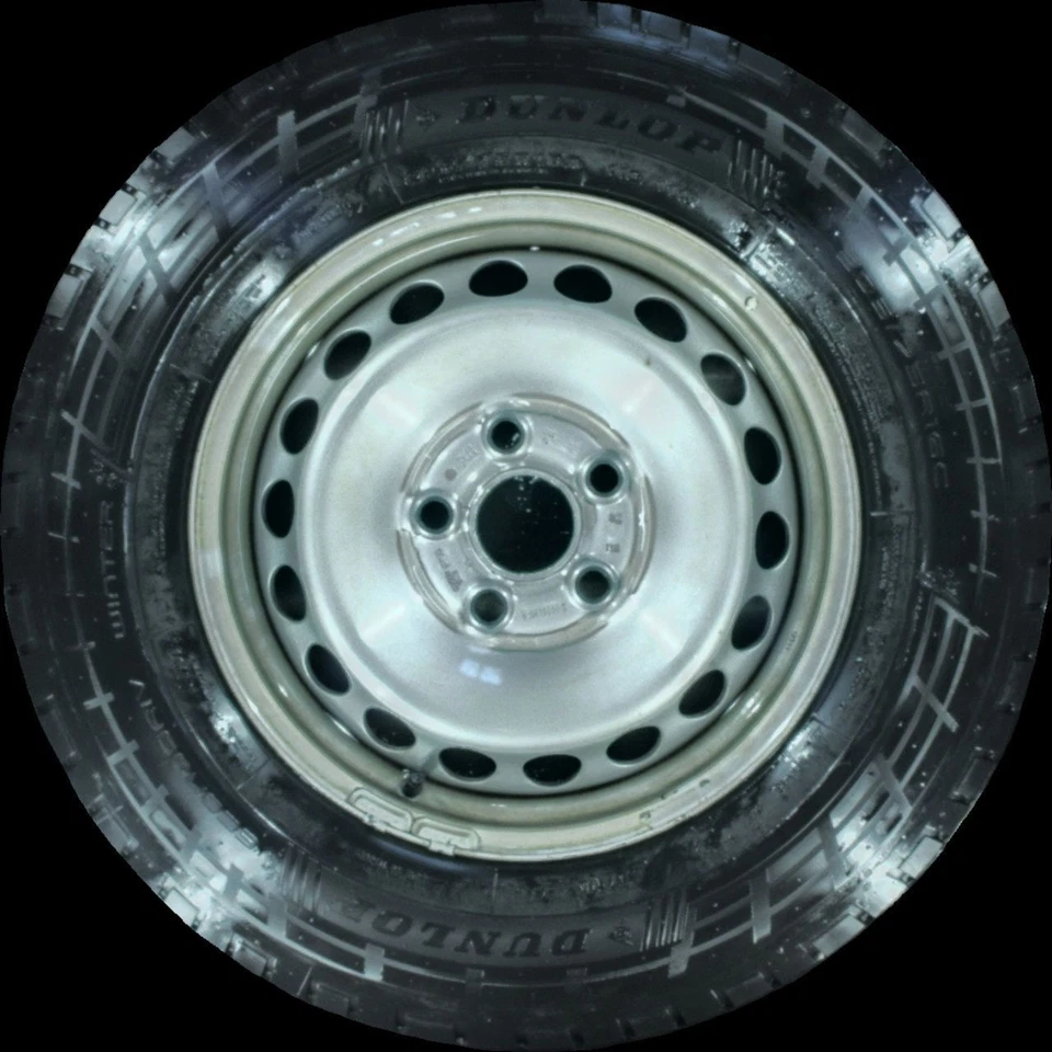 205/75 R16 Winterreifen MB SPRINTER 16 Zoll Stahlfelgen Komplettsatz 4-7mm - Bild 2 von 4