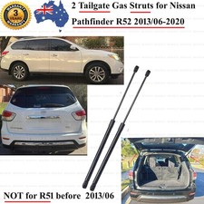 2 Rear Tailgate Lid Gas Struts for Nissan Pathfinder R52 13-18 NO Power Liftgate