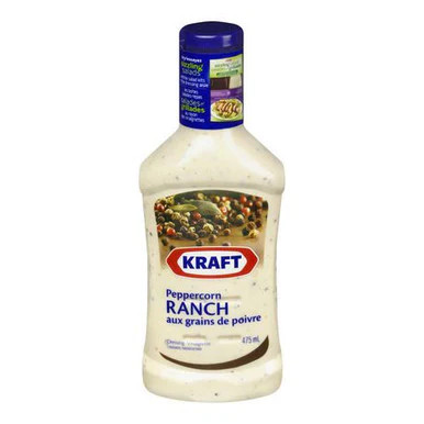 Aderezo Kraft Peppercorn Ranch 475 ml/16 oz., (importado de Canadá) - Imagen 1 de 4