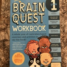 Brain Quest, Workbook Grade One Ages 6-7 By Lisa Trumbauer 290 Activities