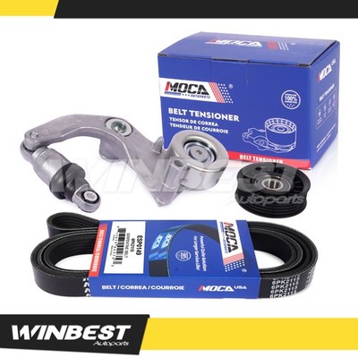 Serpentine Belt Drive Component Kit Fit 2016-2020 Honda HR-V L4 1.8L New