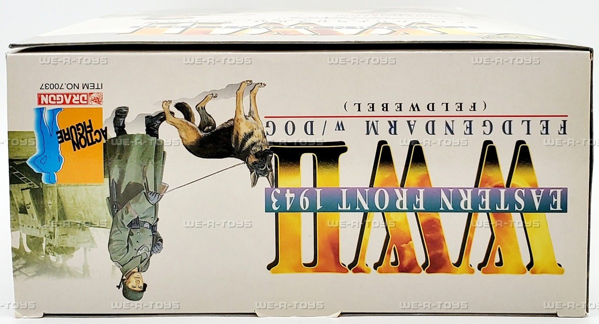 Dragon WWII Eastern Front 1943 Feldgendarm Gustav w/dog