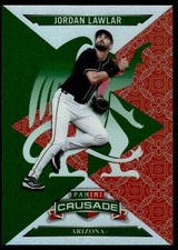 2025 Panini Crusade #30 Jordan Lawlar Crusade Green #/249