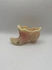 Fenton Pink Burmese Hand Painted Slipper