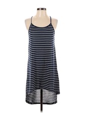 Minkpink Women Blue Casual Dress S