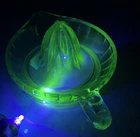 Vintage Depression Glass Large Green Vaseline Uranium Citrus Reamer Juicer 🔥