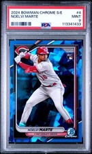 2024 BOWMAN CHROME SAPPHIRE EDITION #4 NOELVI MARTE PSA 9