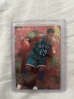 1995 Fleer Robert Parish Signed Card In Person #4 Charlotte Hornets
